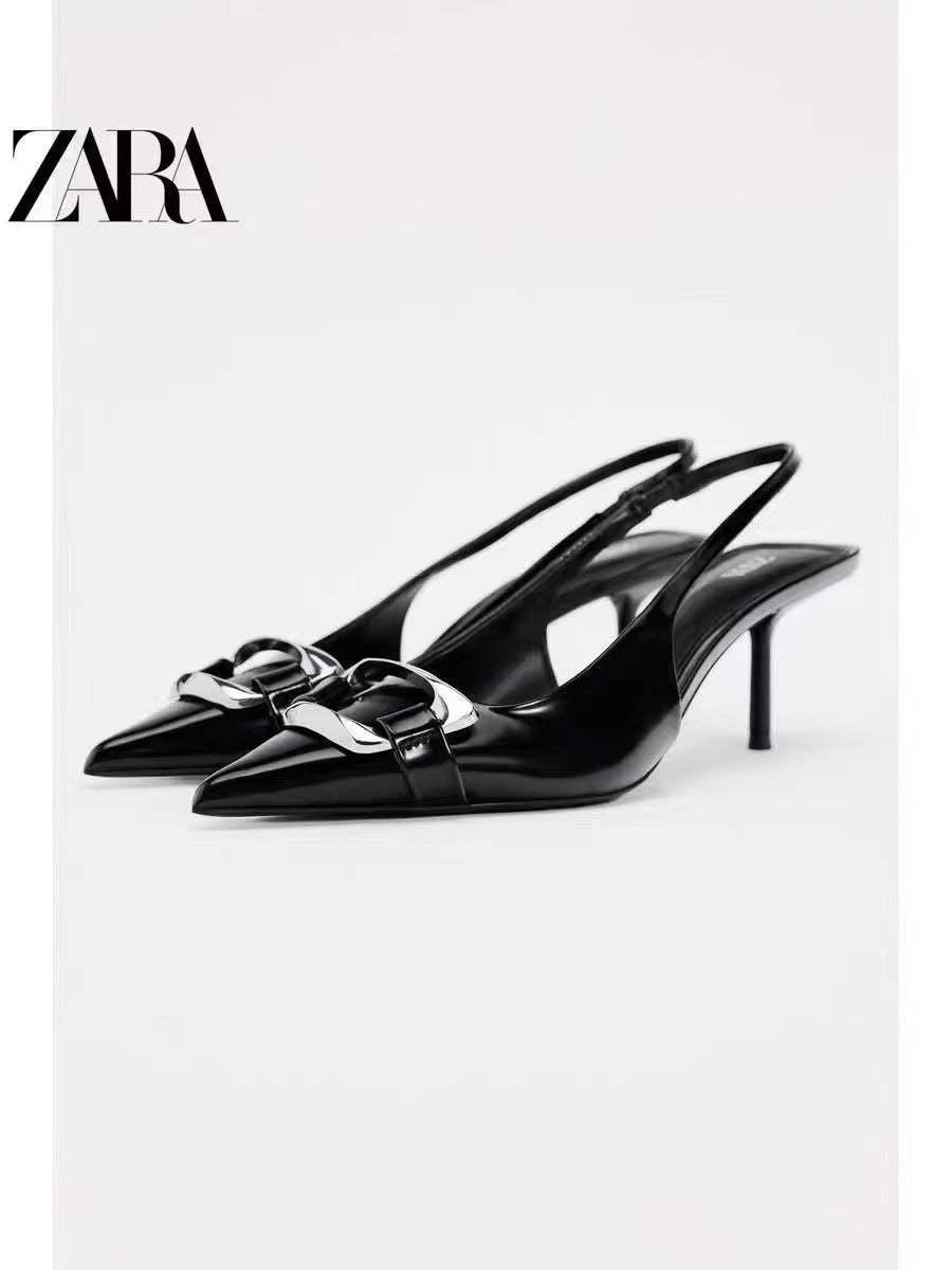 Zara Black Heel