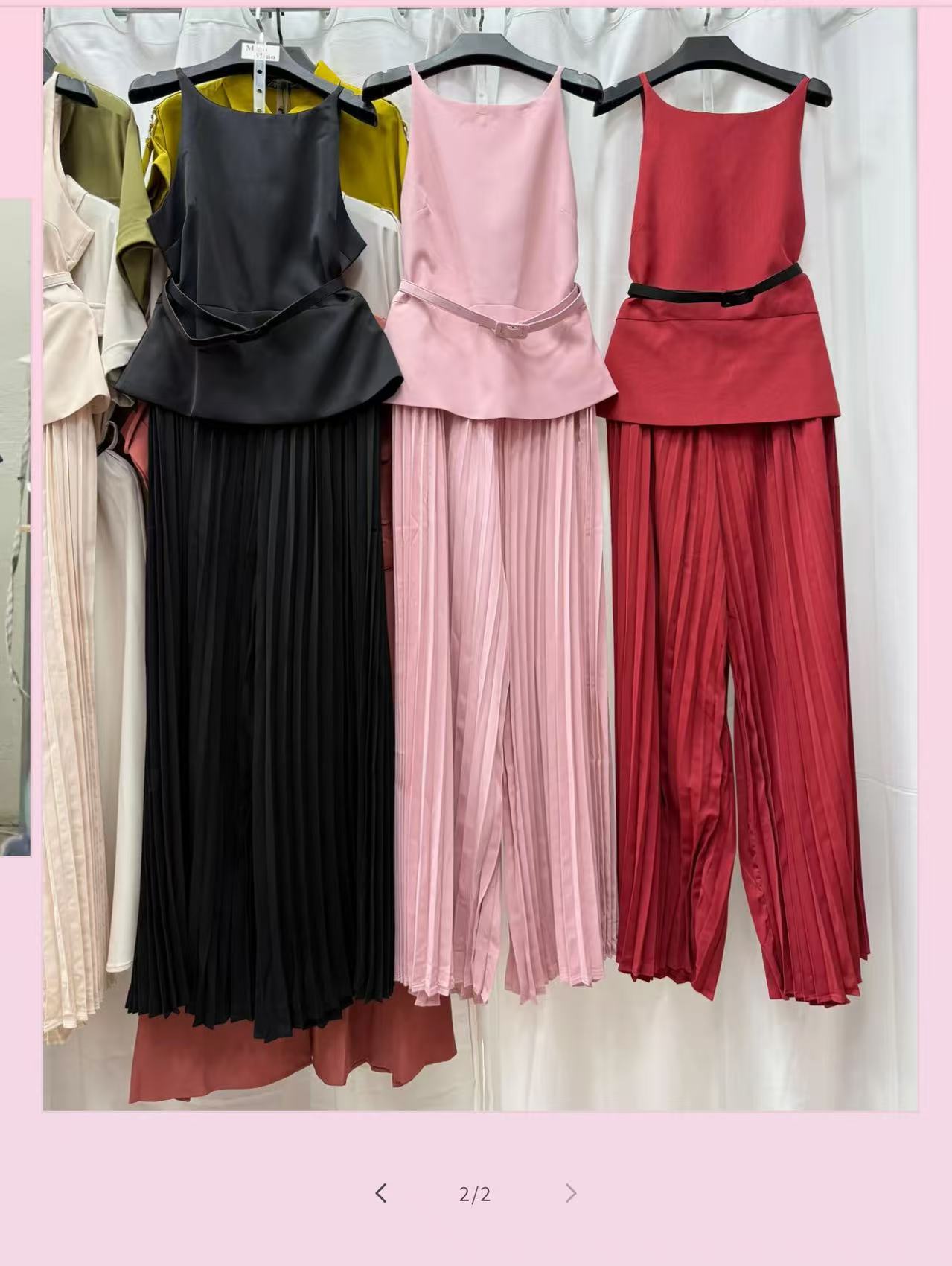 MIO PLEATED SET 149