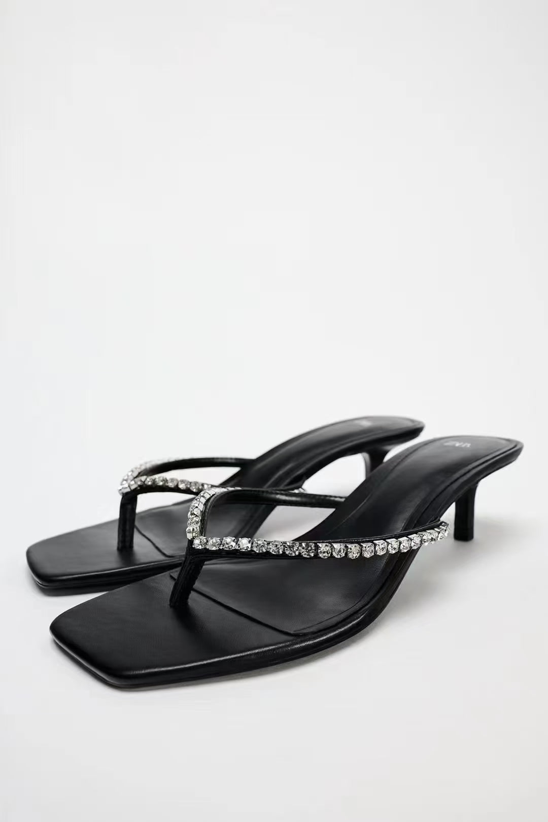 Zara Stoned Slippers