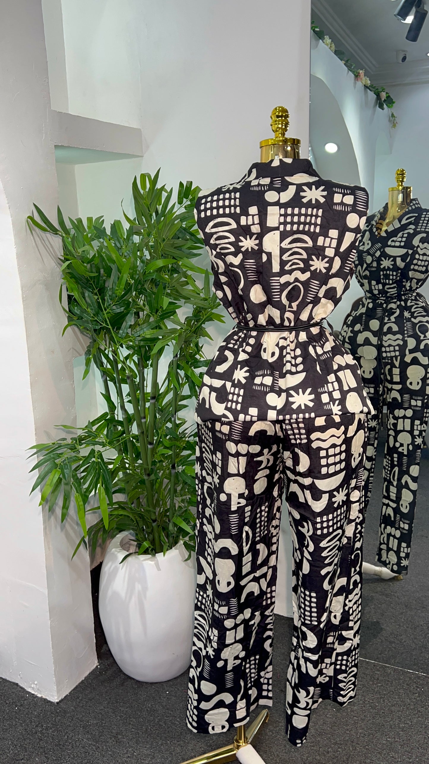 Cotton Sleeveless Set 130