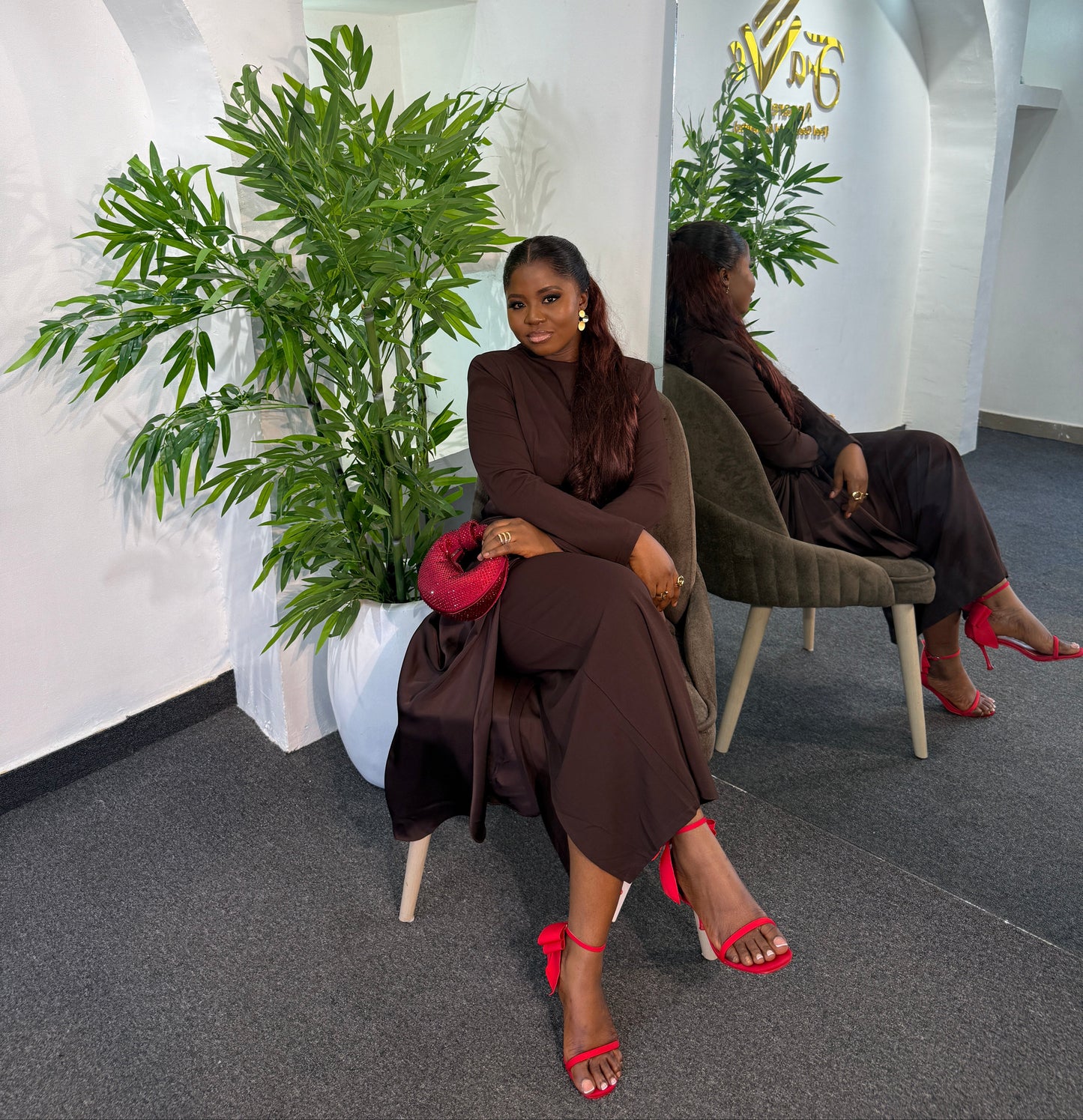 Elegant Ruched Dress