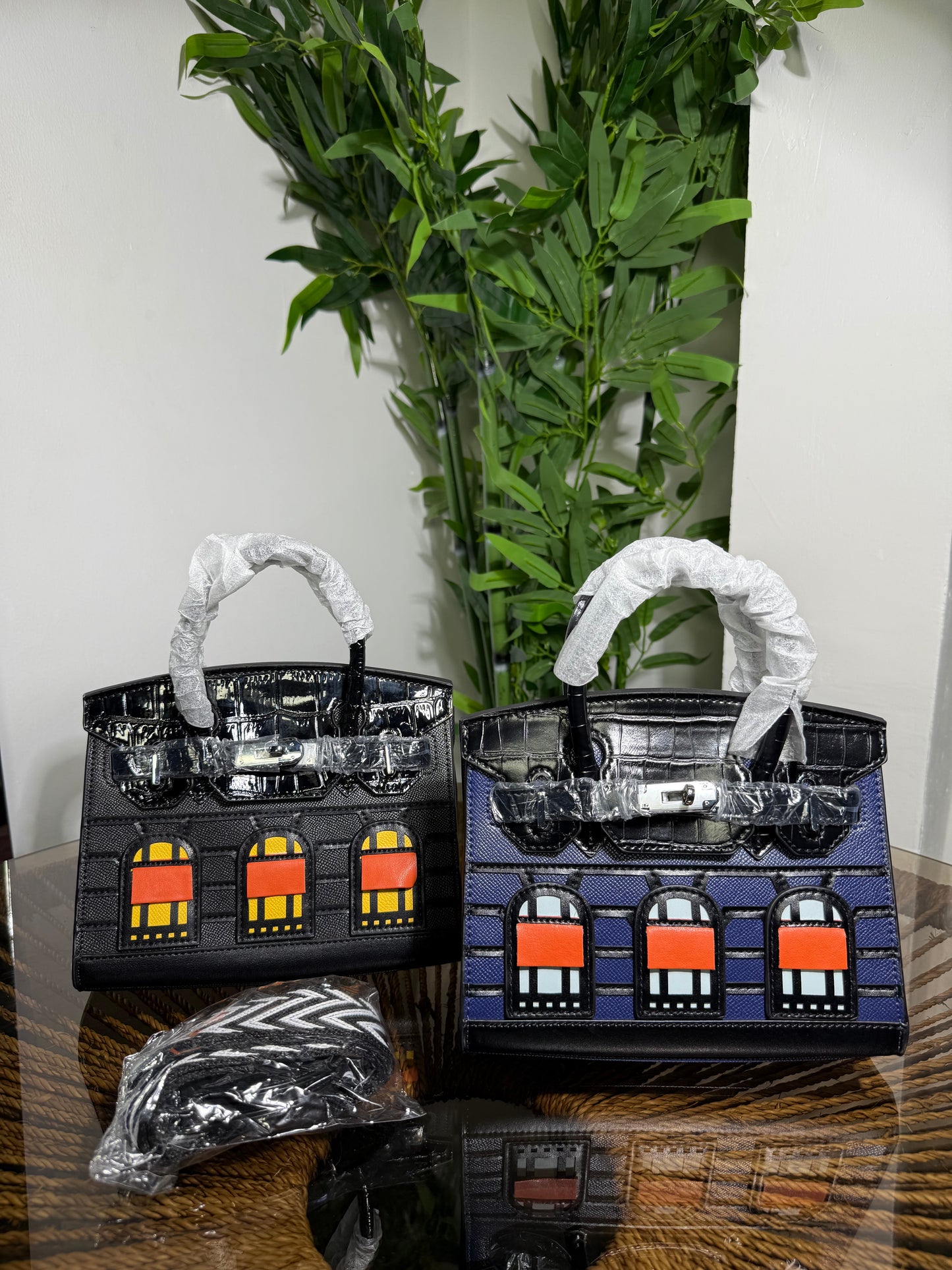 2 Strap Herme Bag ( 3 window) 024