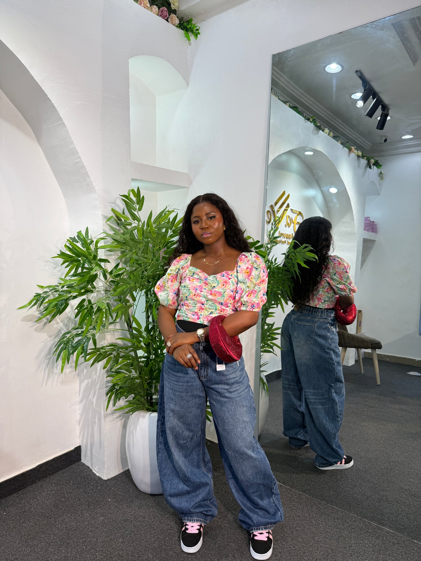 PLAIN BAREL JEAN 8828