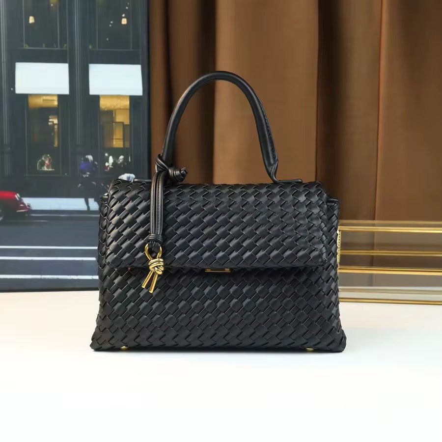 Black Basket Bag