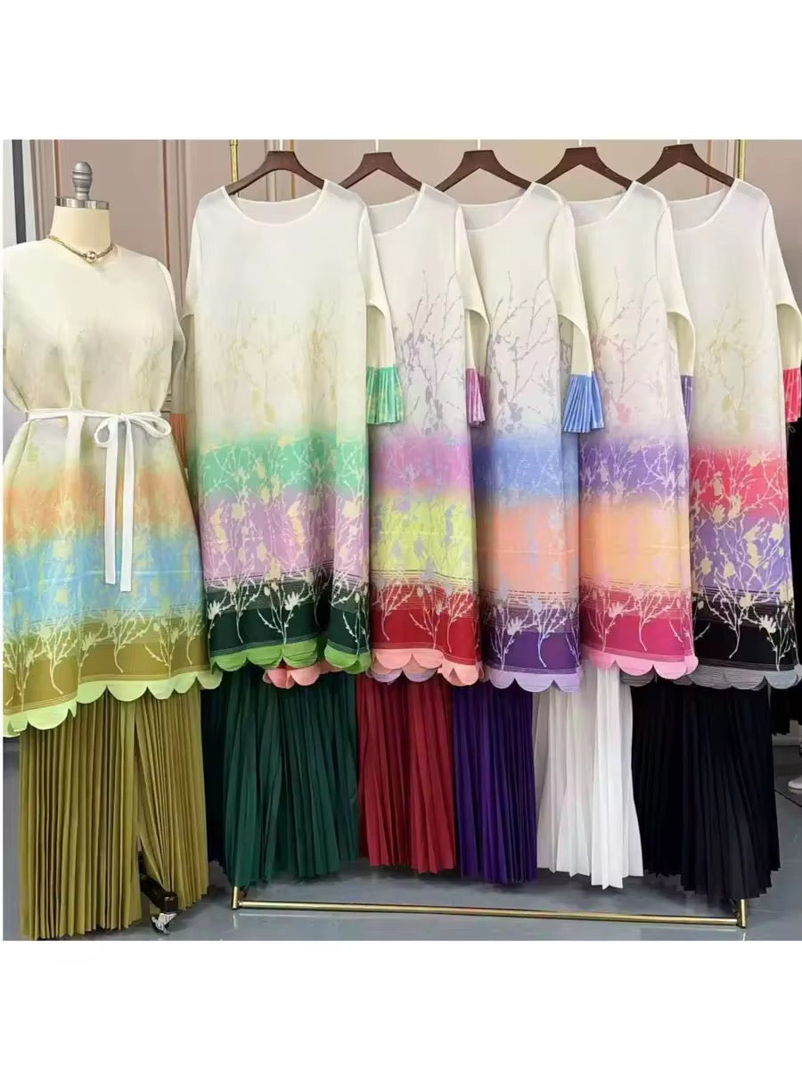 Pleated Miya Set 8068