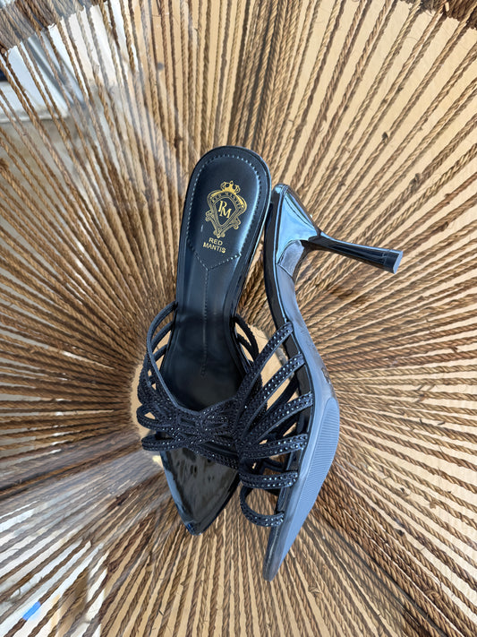 RED MANTIS STRAPPY MULE
