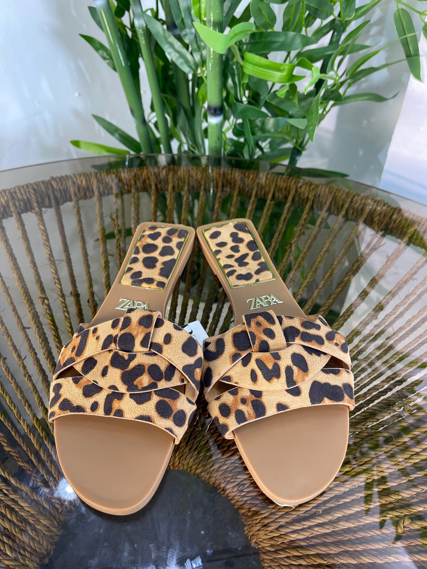 Zara leopard slippers 063