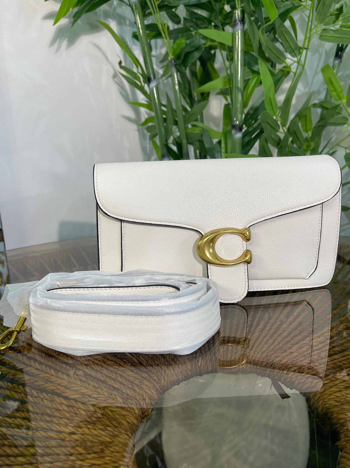 Celine White Bag