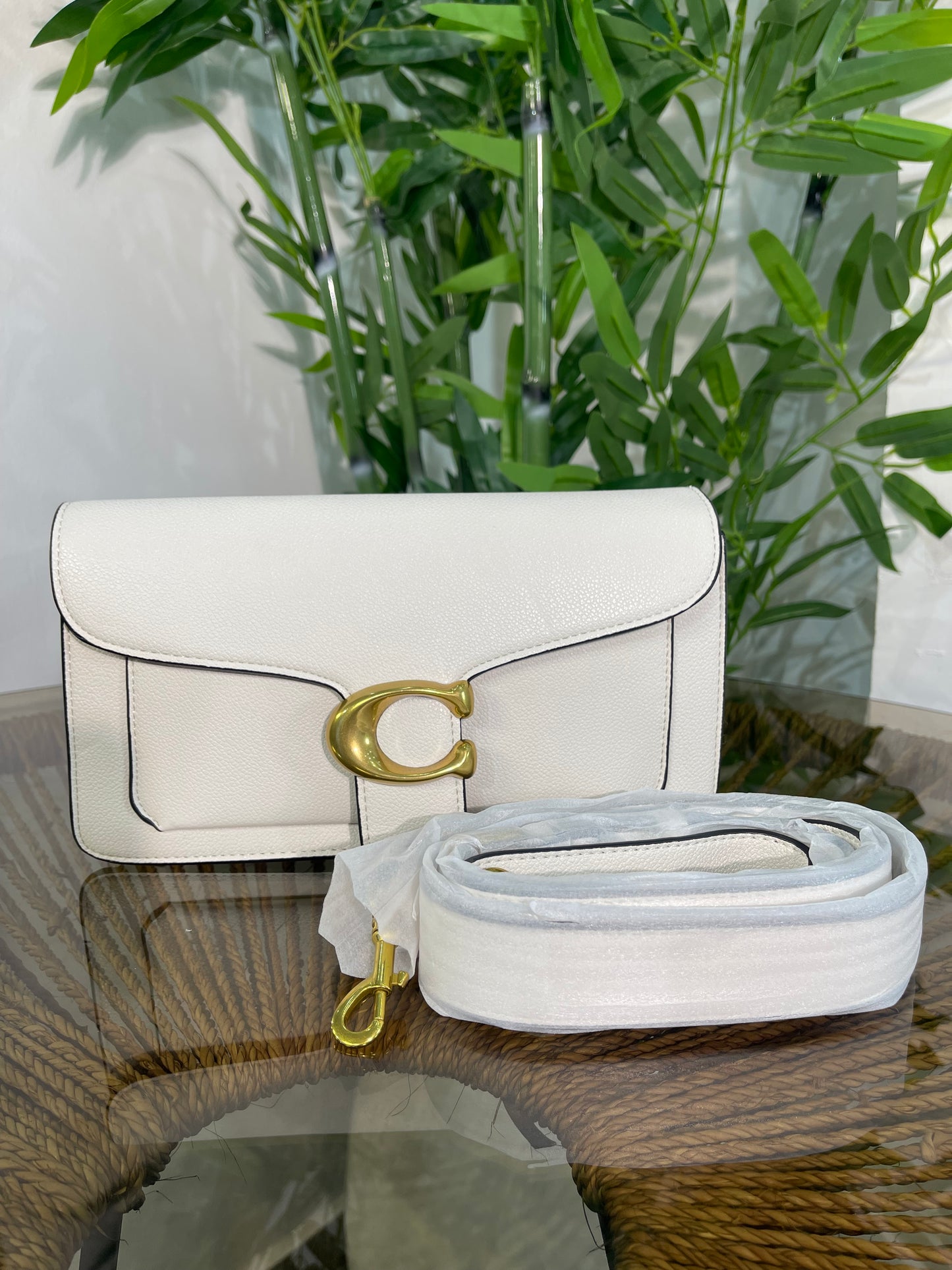 Celine White Bag