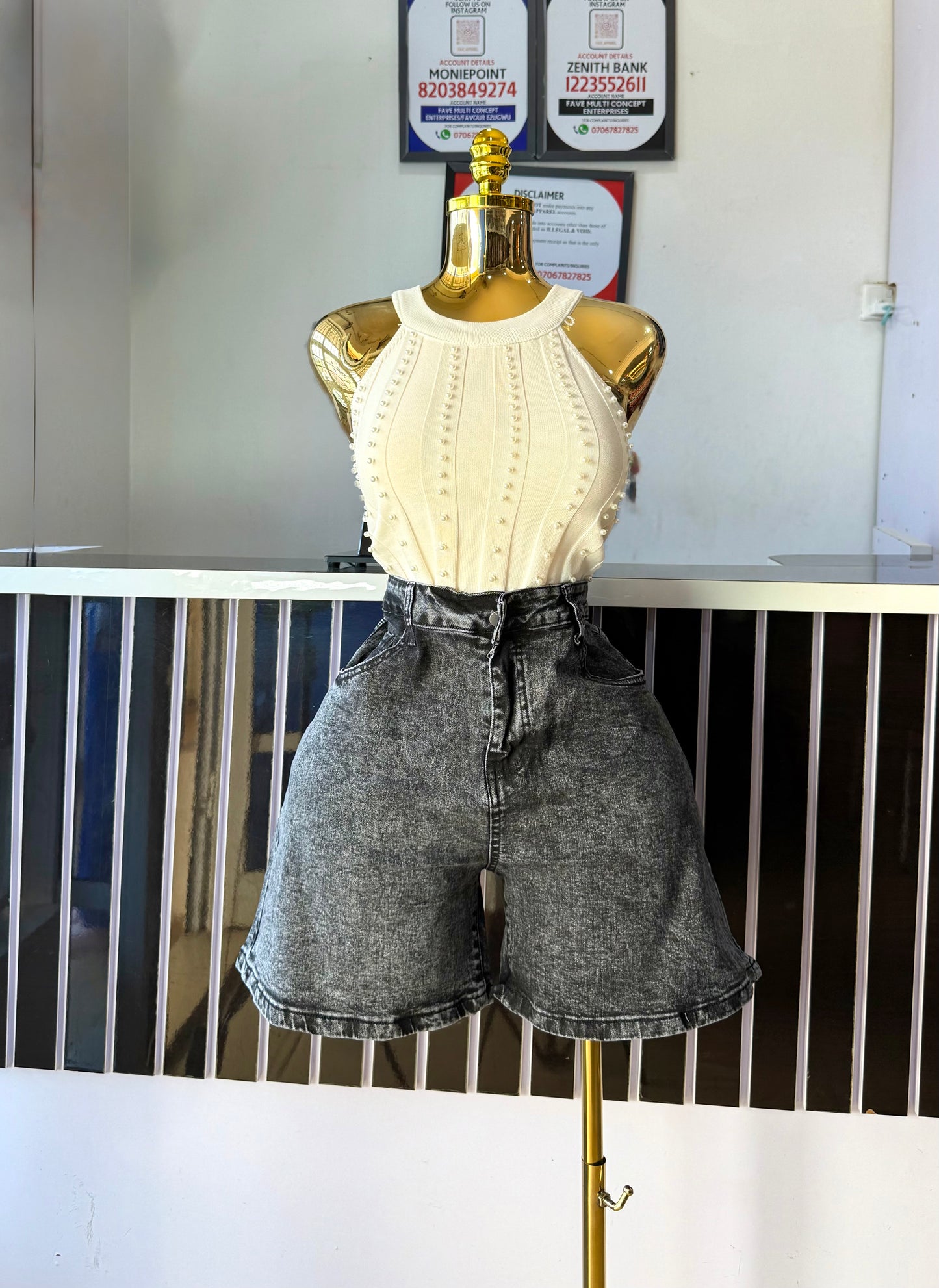 Dosa Jean Short- 1542