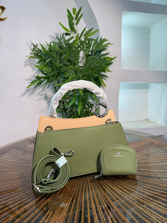 CHRISBELLA RING TOP-HANDLE BAG