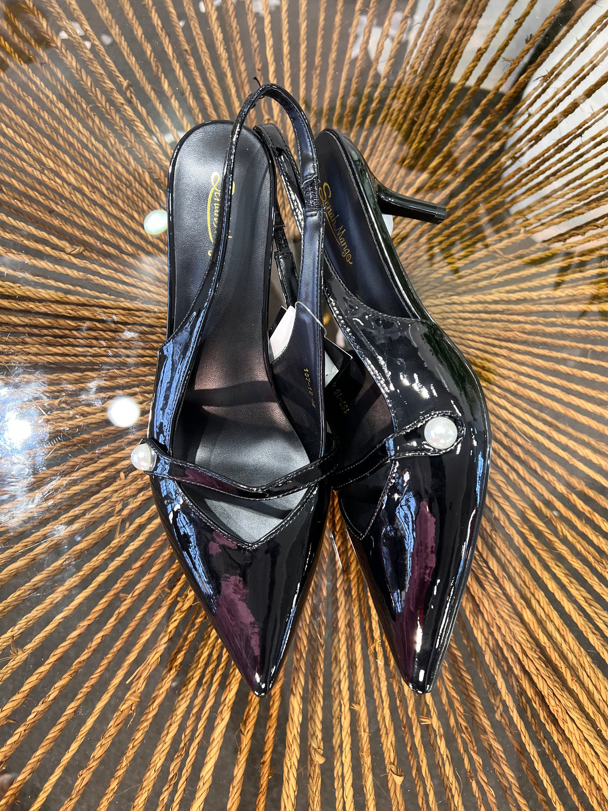 SENAH MANGO PEARL HEEL