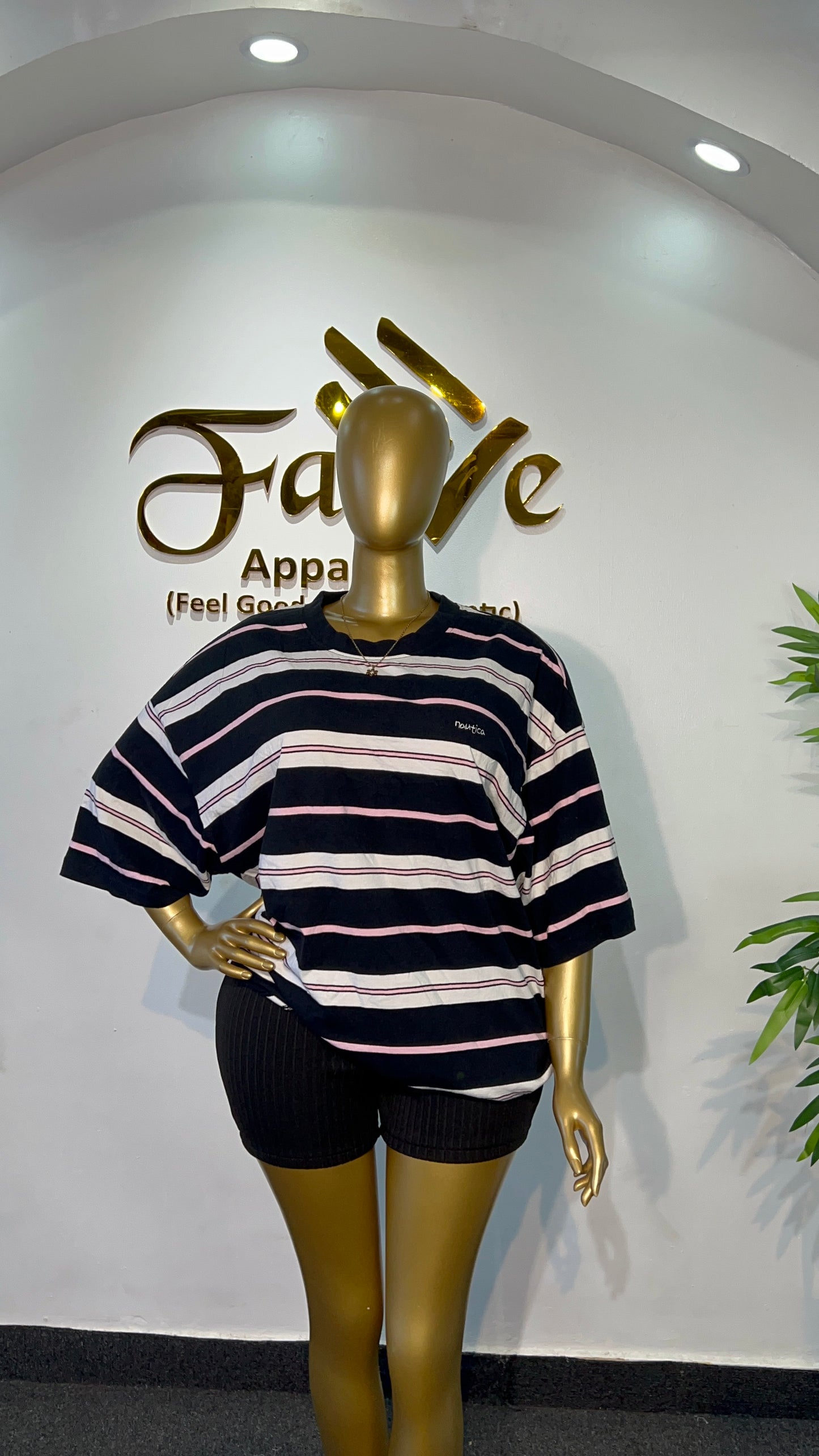 STRIPED T SHIRT