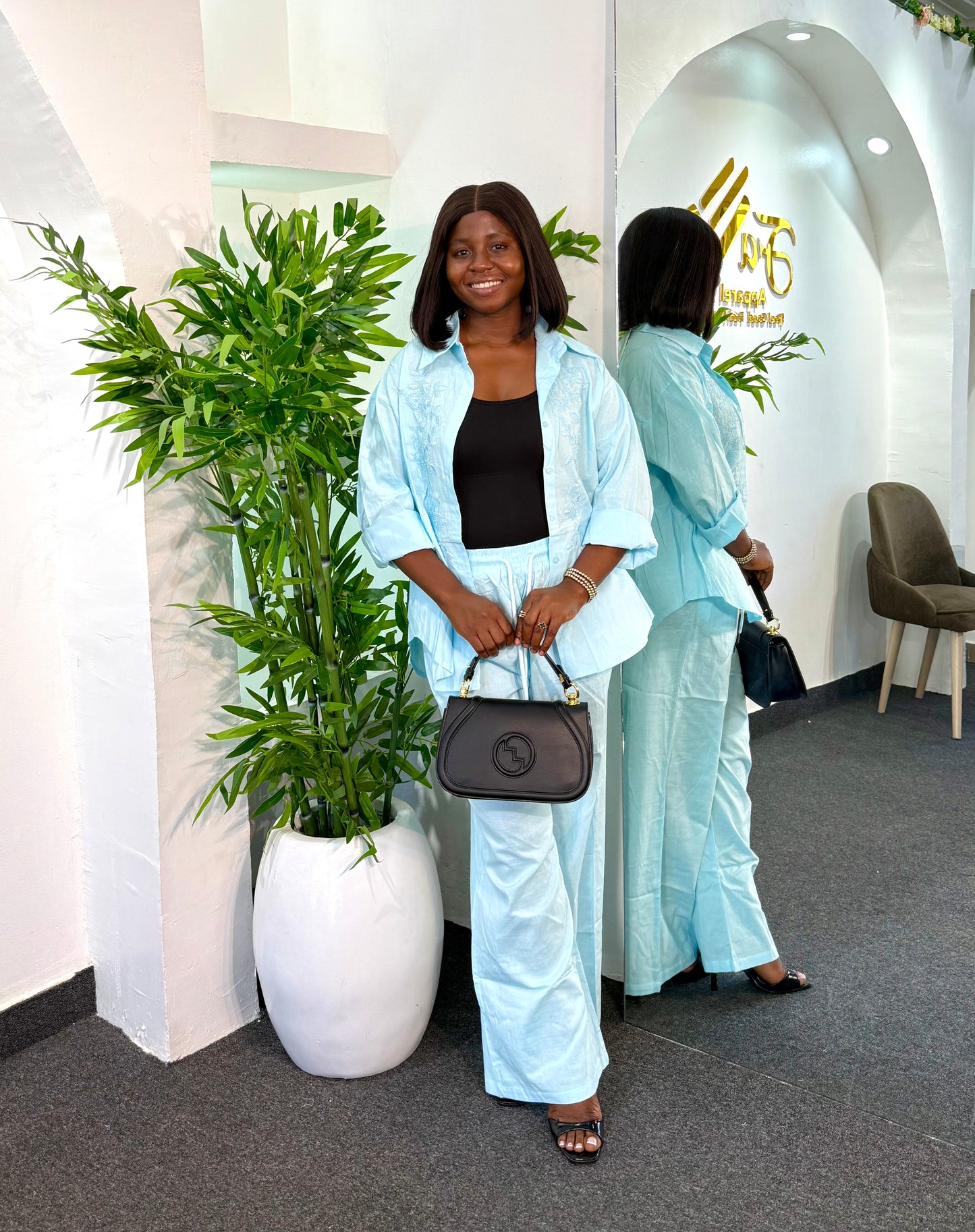 BEADED COTTON SET 202