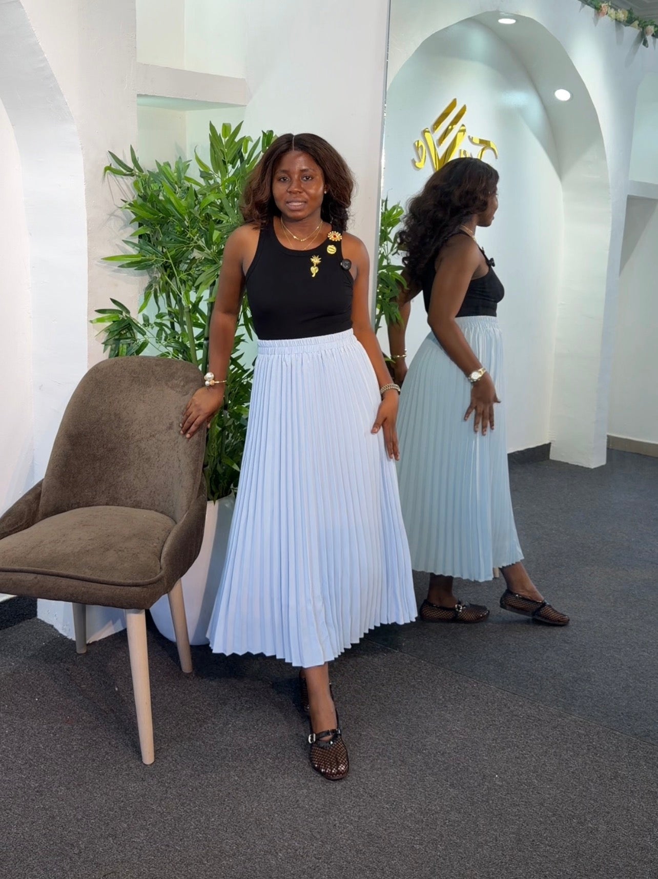 Mio Pleated Skirt 101