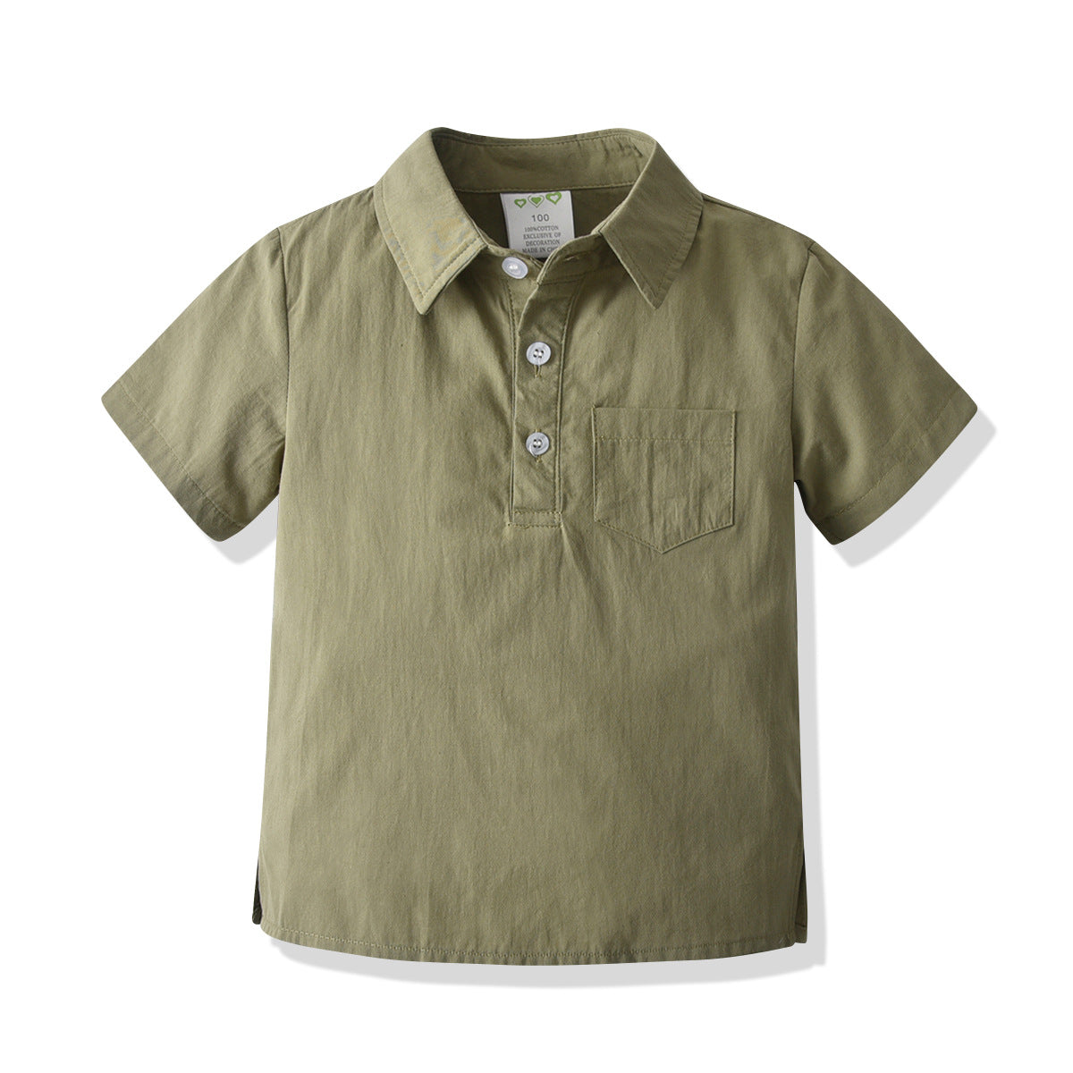 ARMY Green Boy Polo