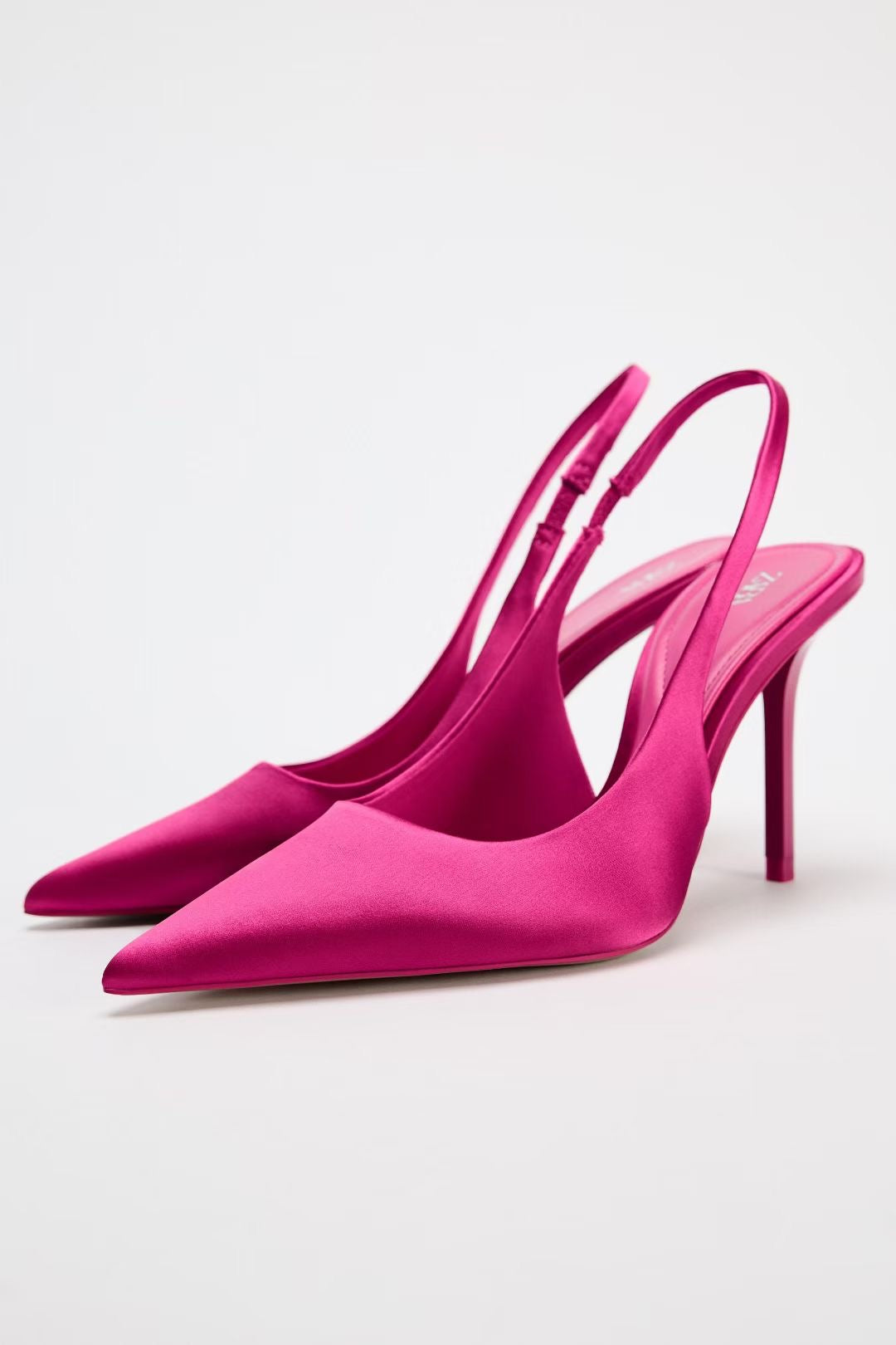 Zara Pink Sling Heel 075