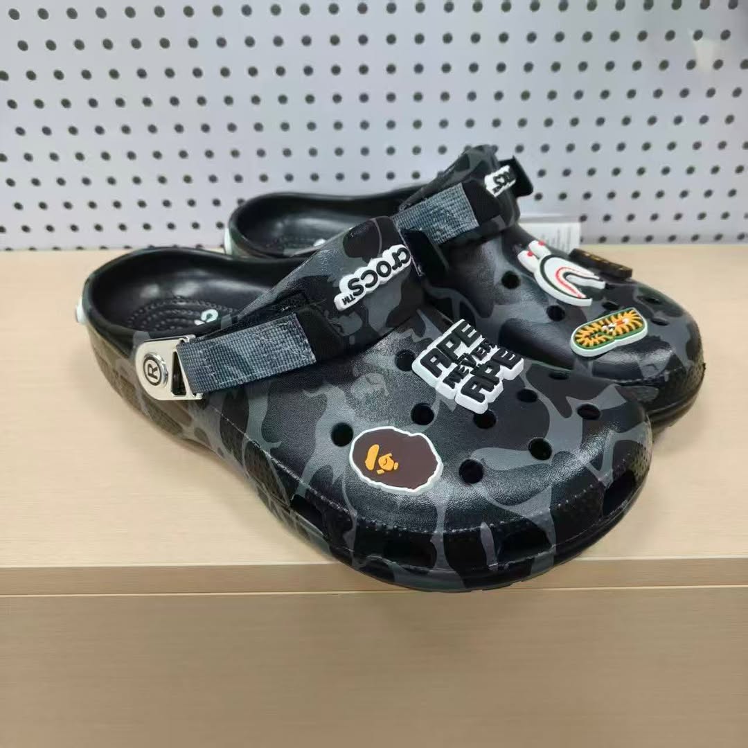 CAMO LUXUXY CROCS