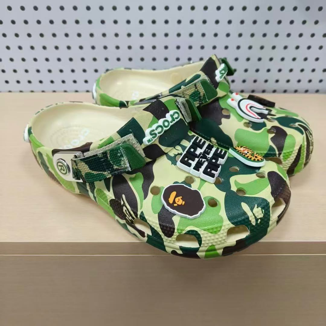 CAMO LUXUXY CROCS