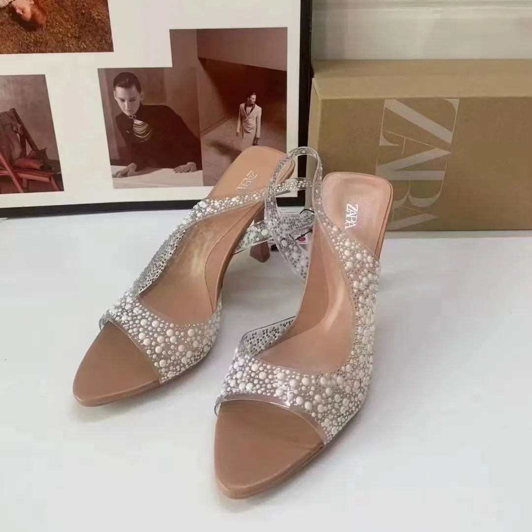 ZARA APRICOT HEEL 4213