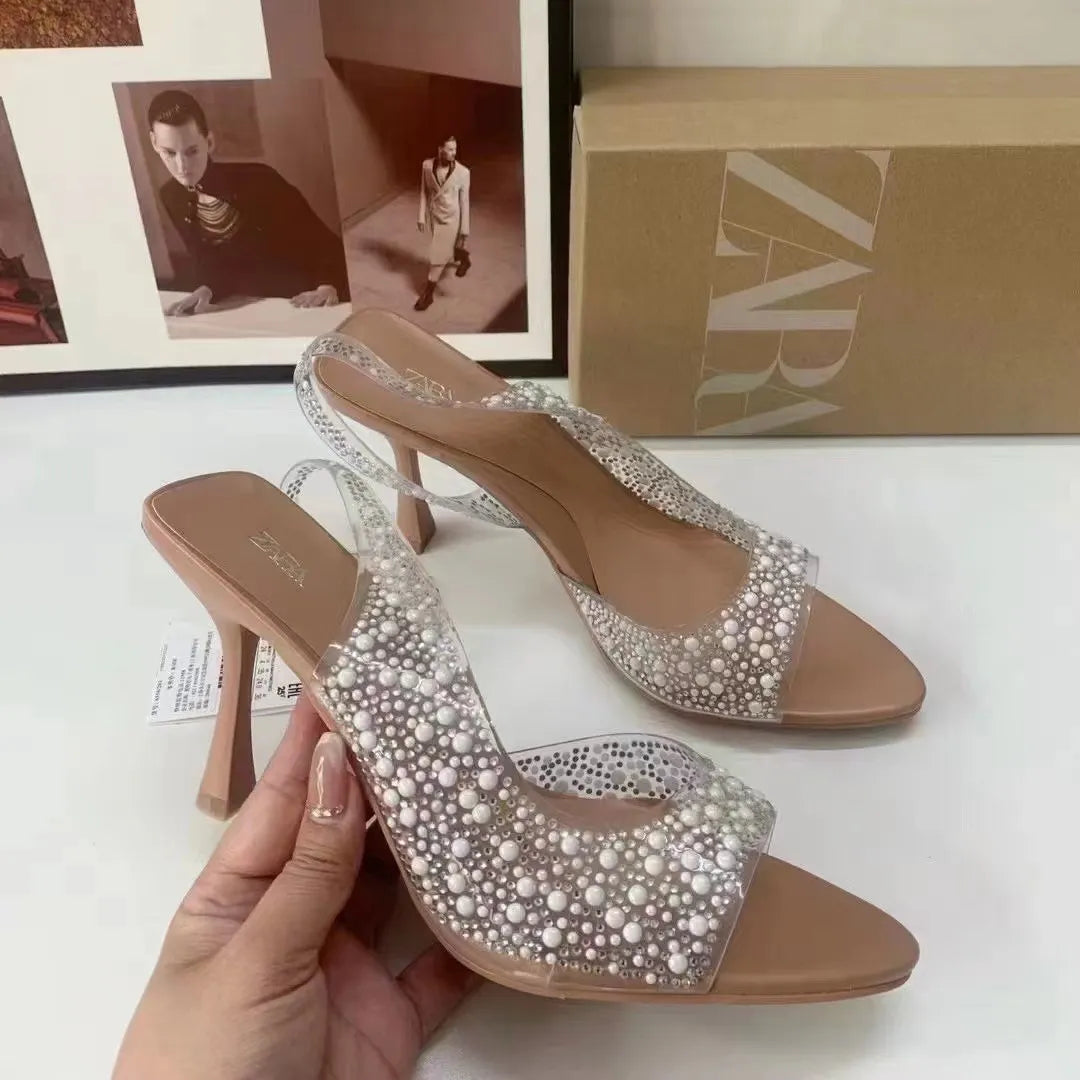 ZARA APRICOT HEEL 4213
