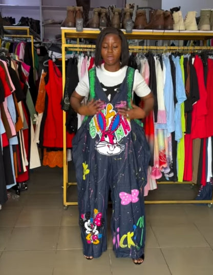 Bling Jean Jumpsuit 6009