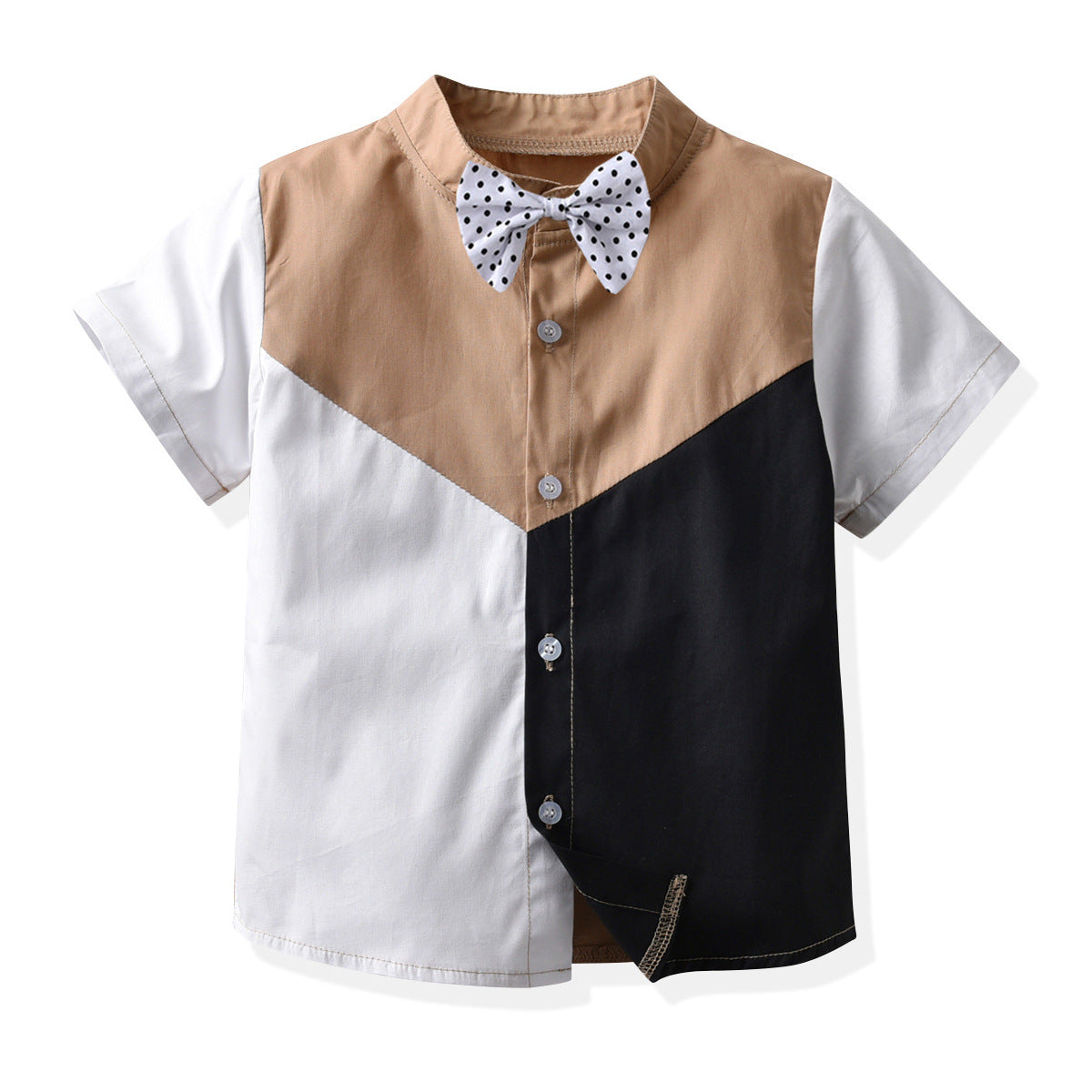 3 Toned Bow Shirt