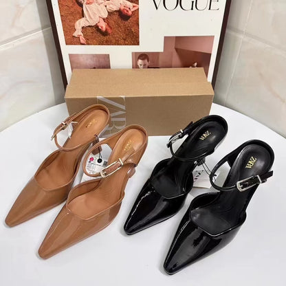 Zara Half Strap Heel