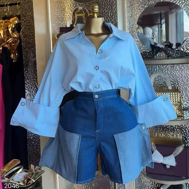 Lux Denim 2p Short 8876