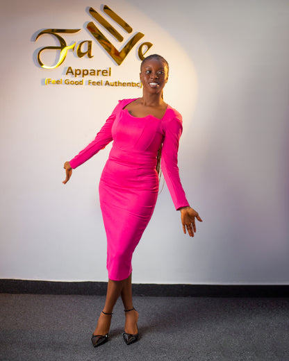 Front Point Dress 6226