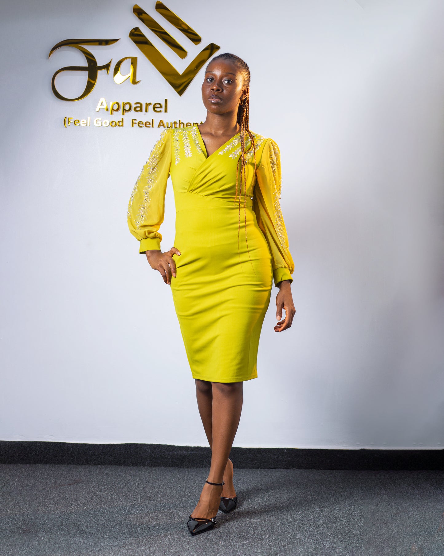 Coco Stoned Dress V305