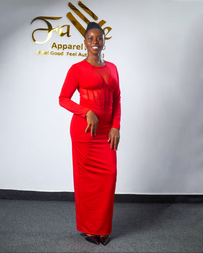 Corset Dress Sher-6271