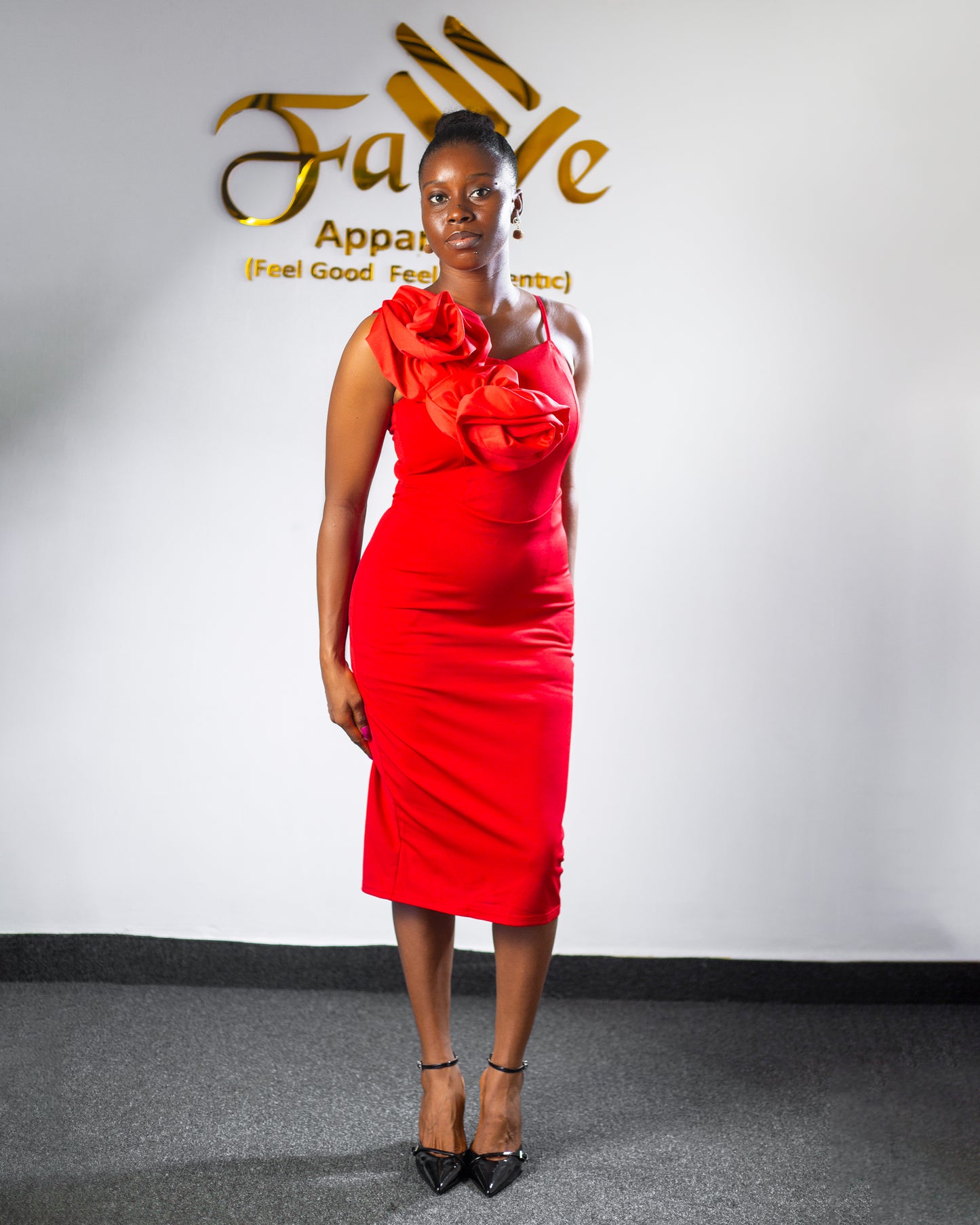 Bow Strap Dress 6393