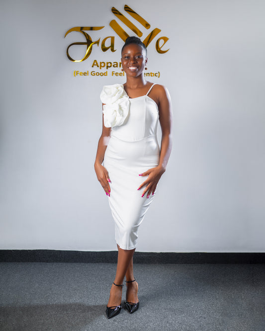 Bow Strap Dress 6393