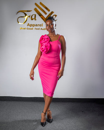 Bow Strap Dress 6393