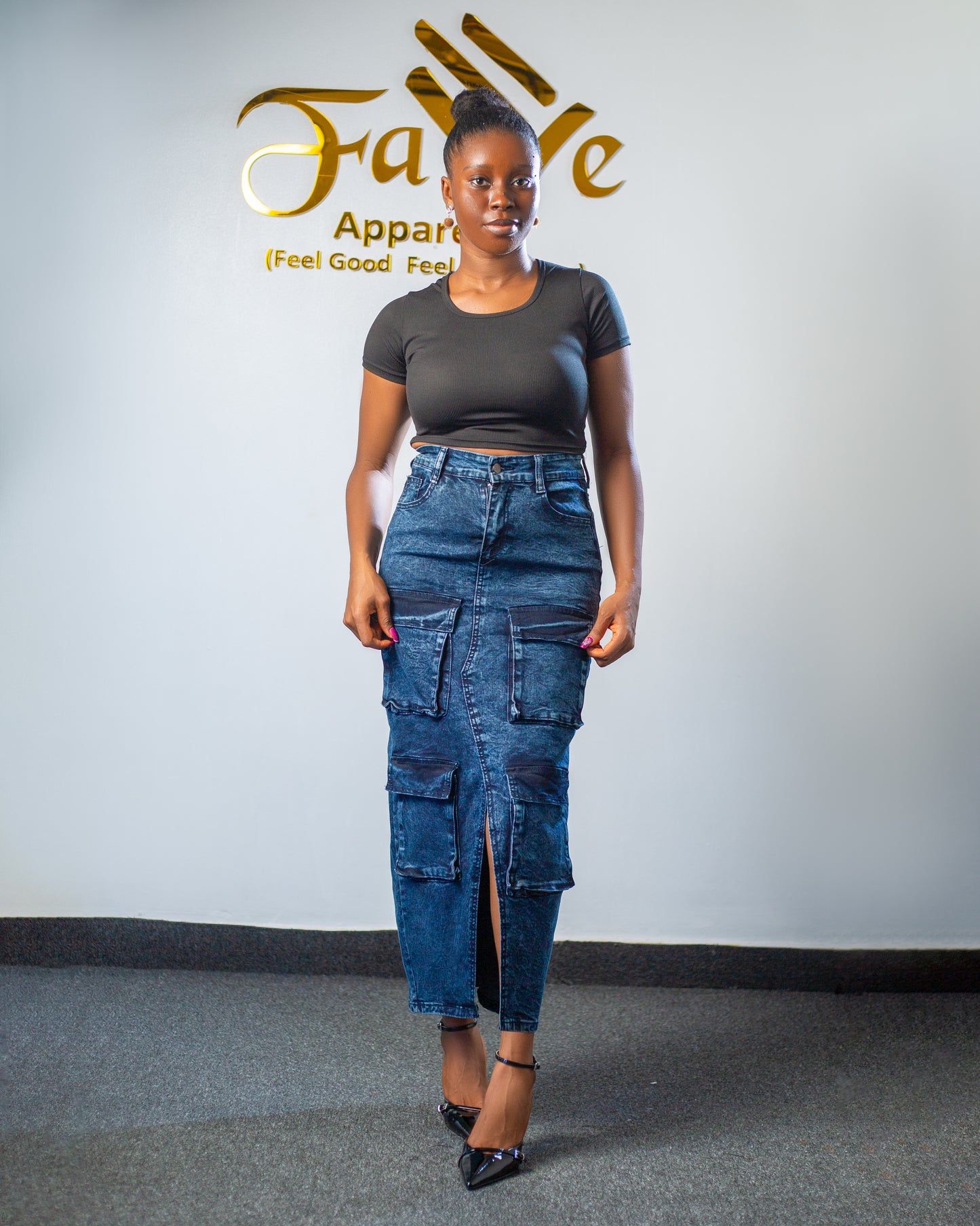 Zara Cargo Skirt 0911