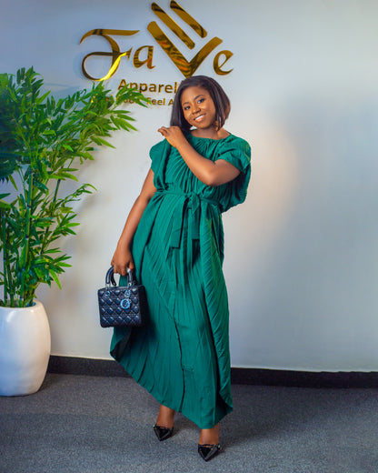 Pleated Dress