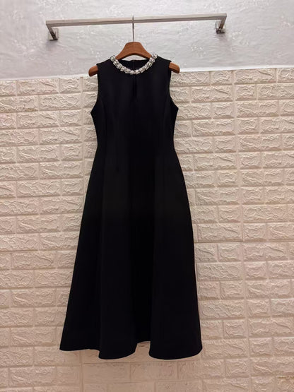 Pearl Neck Dress