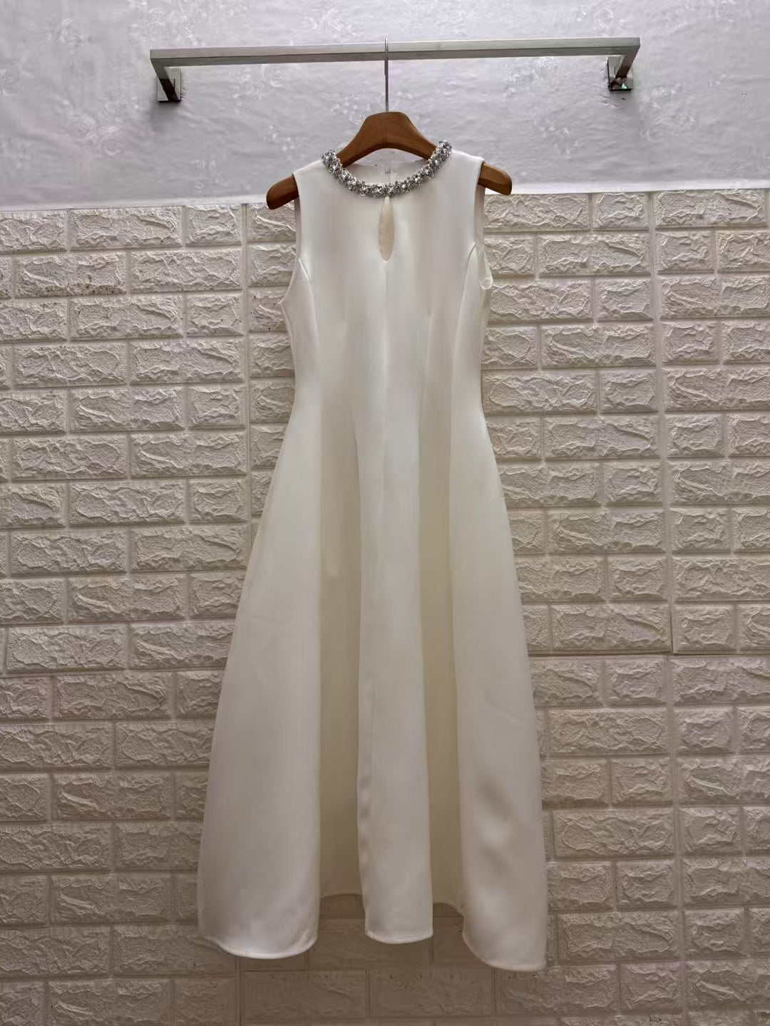 Pearl Neck Dress