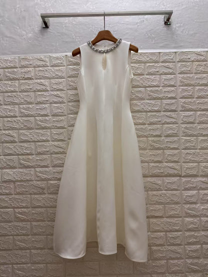 Pearl Neck Dress