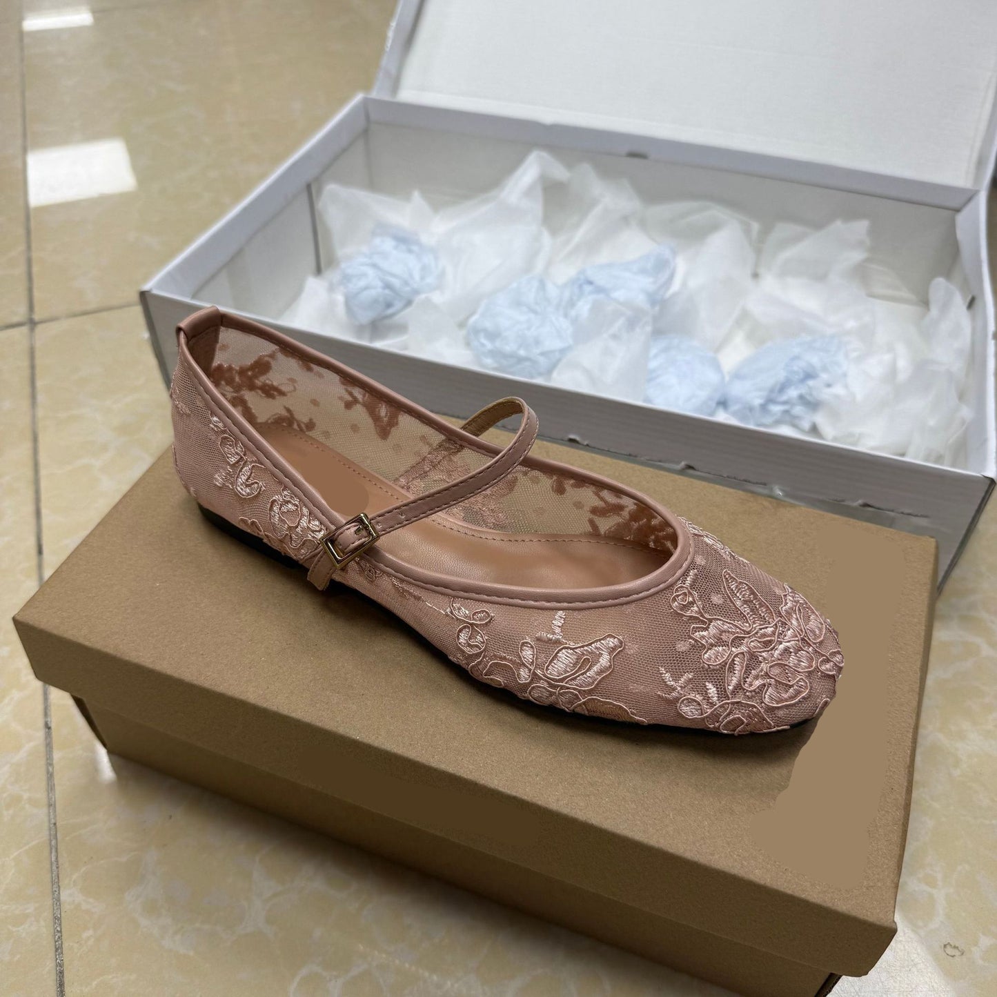 E & L Ballerina Flat 1250