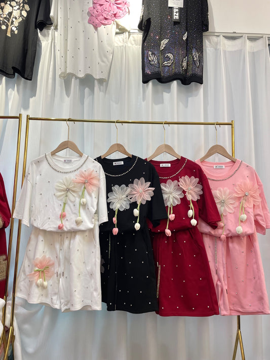 New in cute 2piece short 121