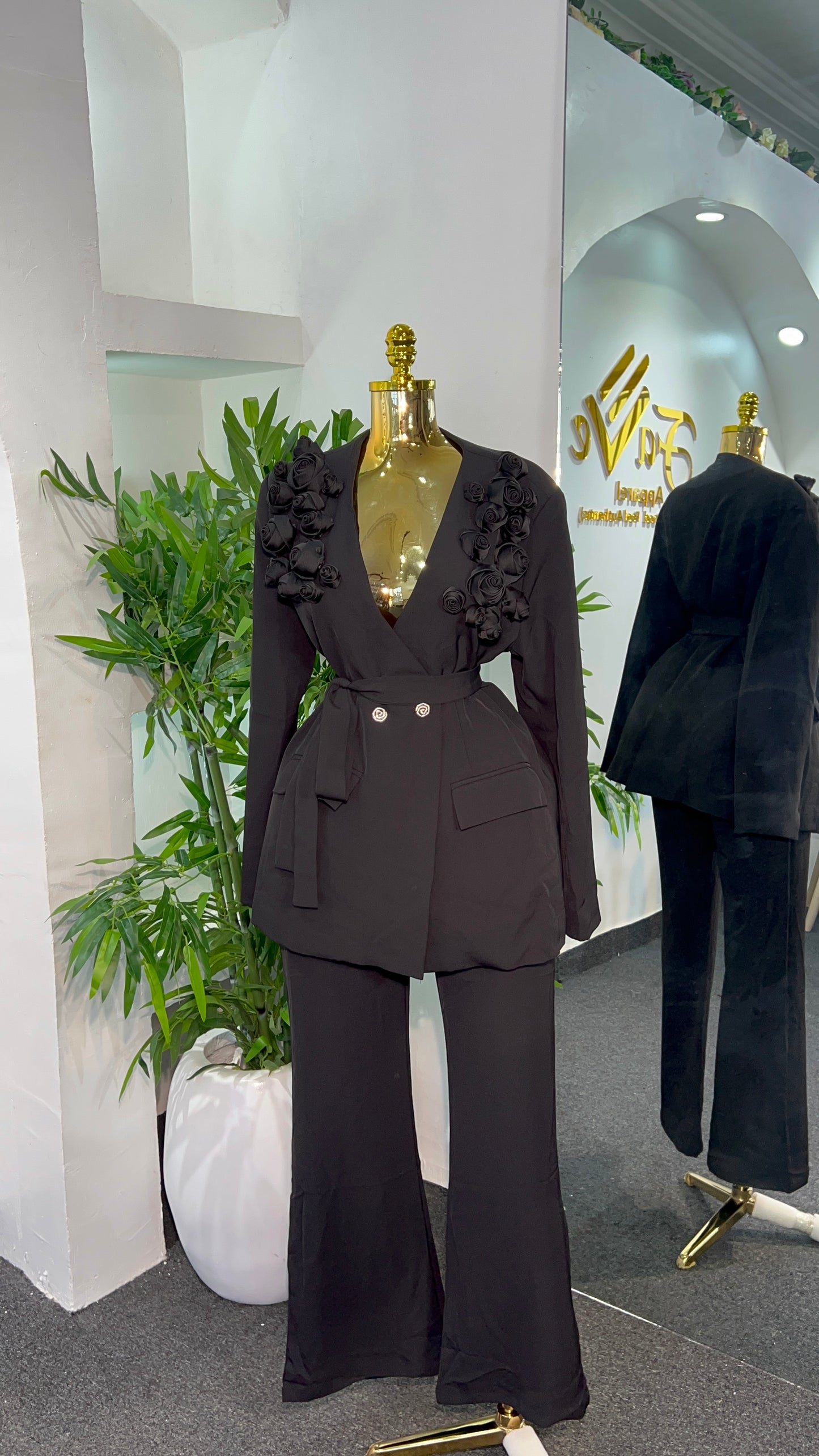 FLORAL BLAZER SET