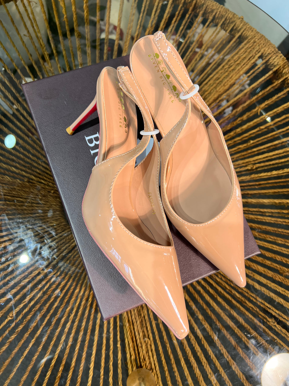 BT LEATHER SLINGBACK HEEL