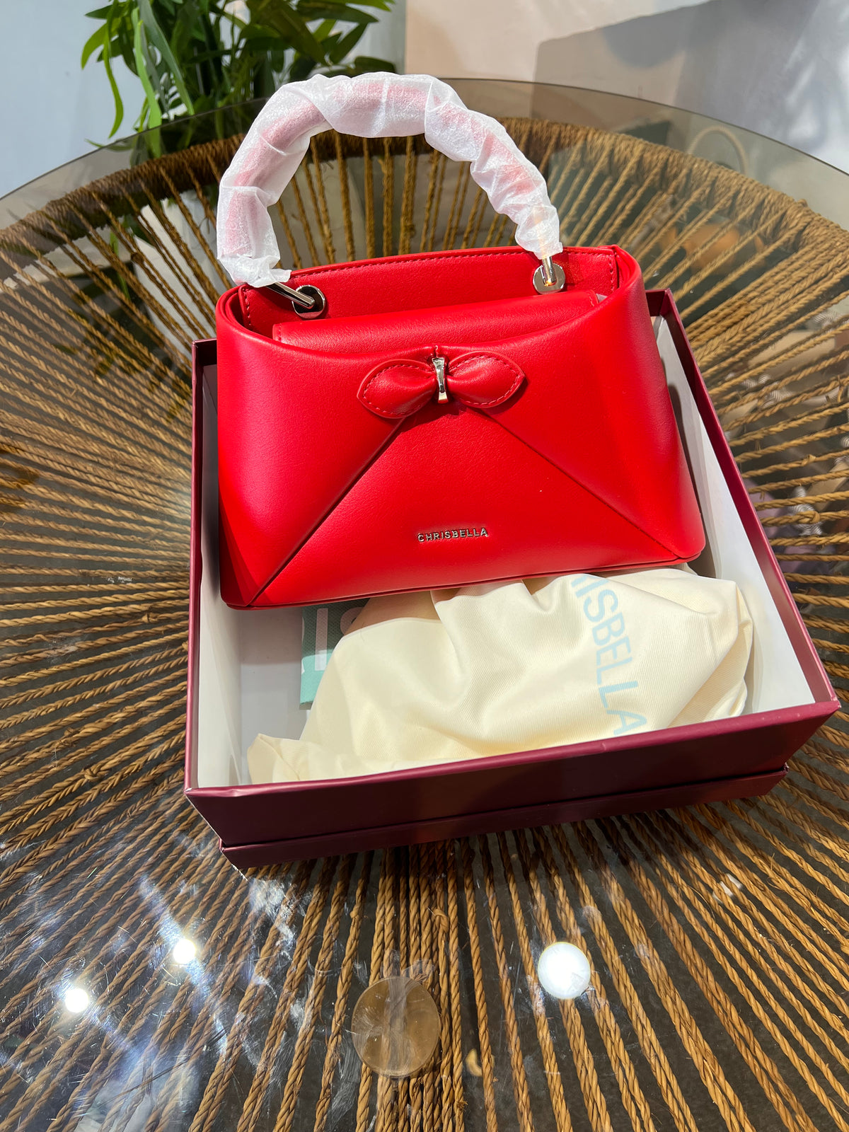CHRISBELLA CHIC BOW BAG