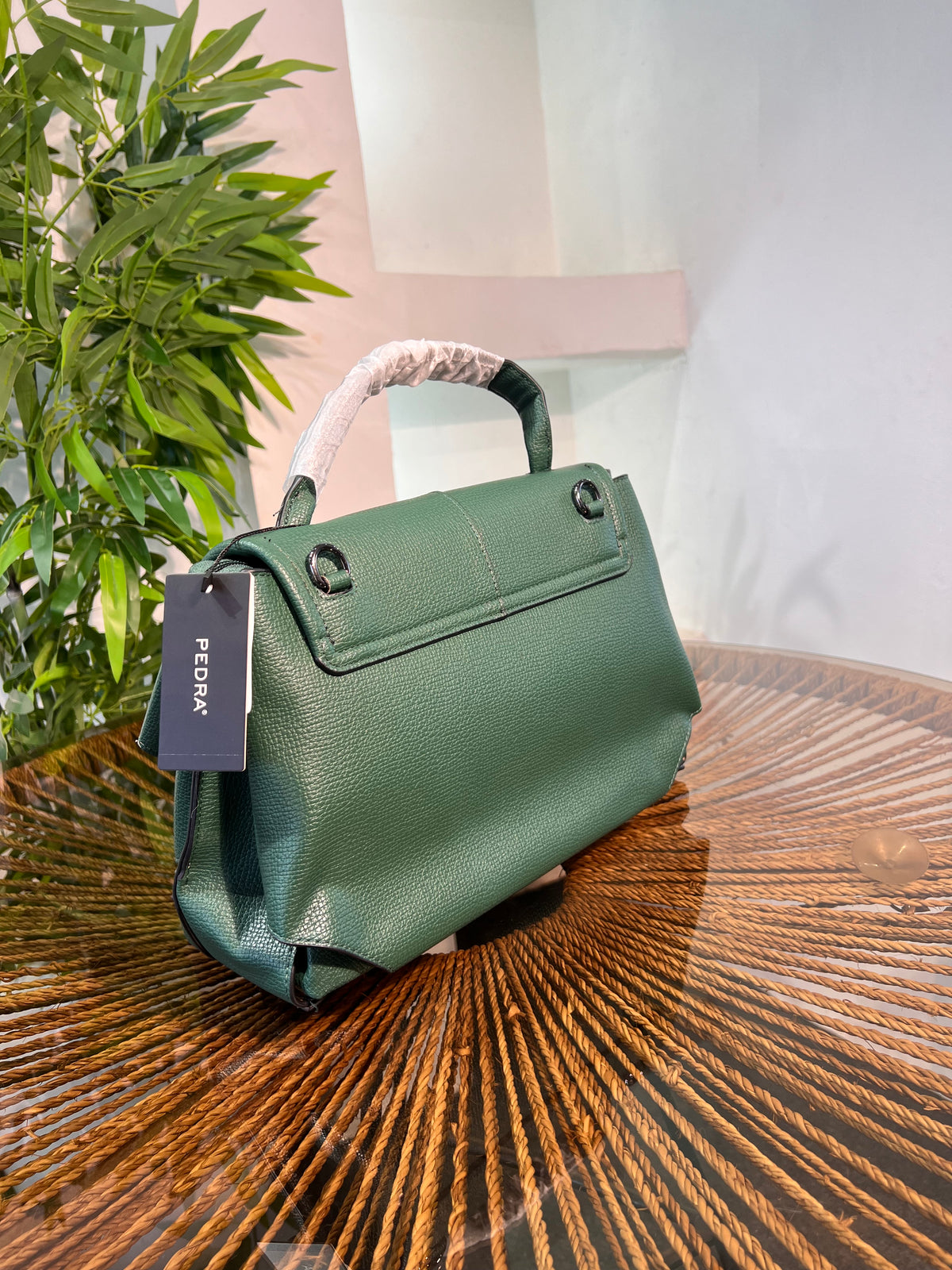PEDRA CLASSIC TOP-HANDLE BAG