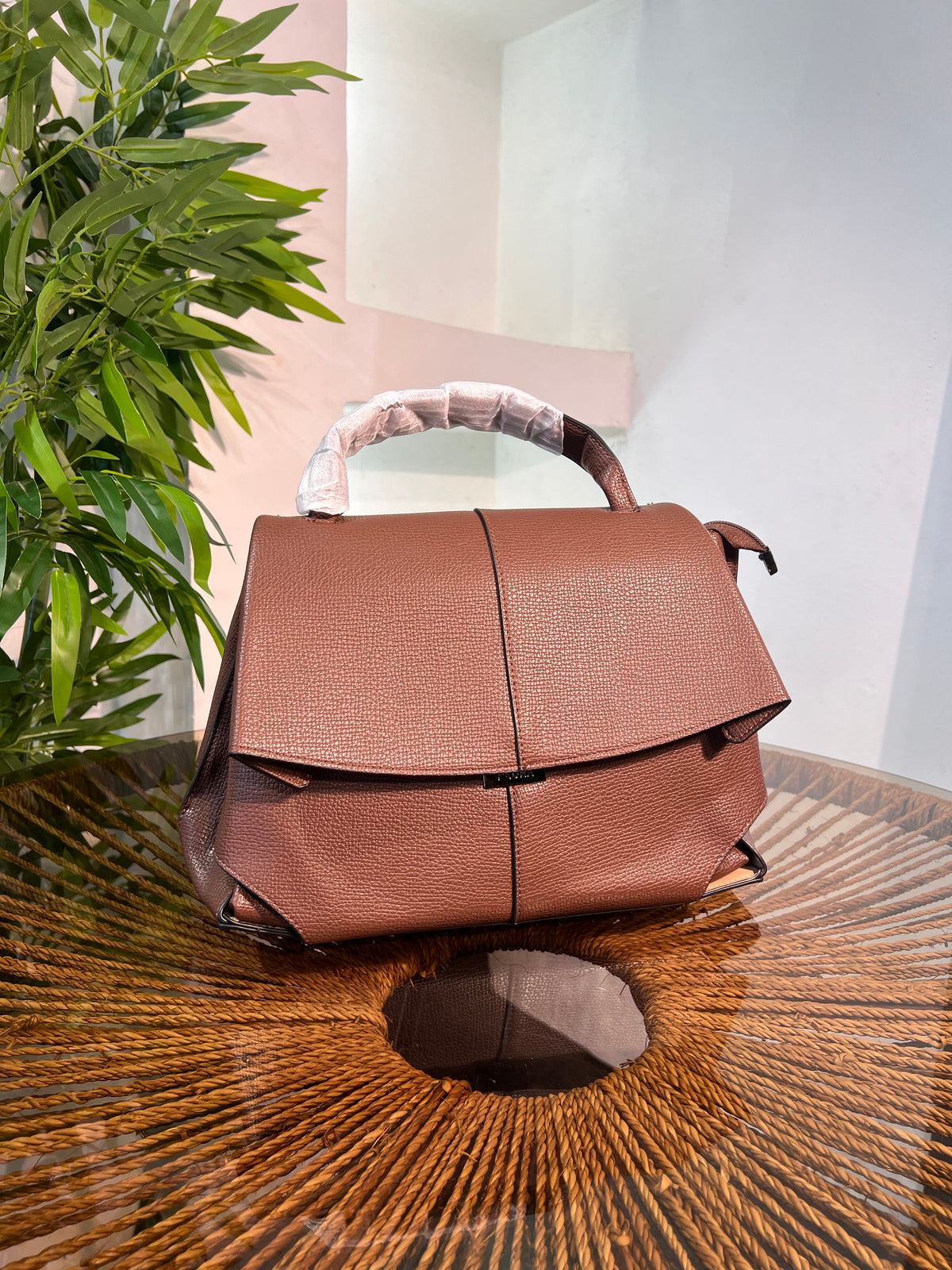 PEDRA CLASSIC TOP-HANDLE BAG