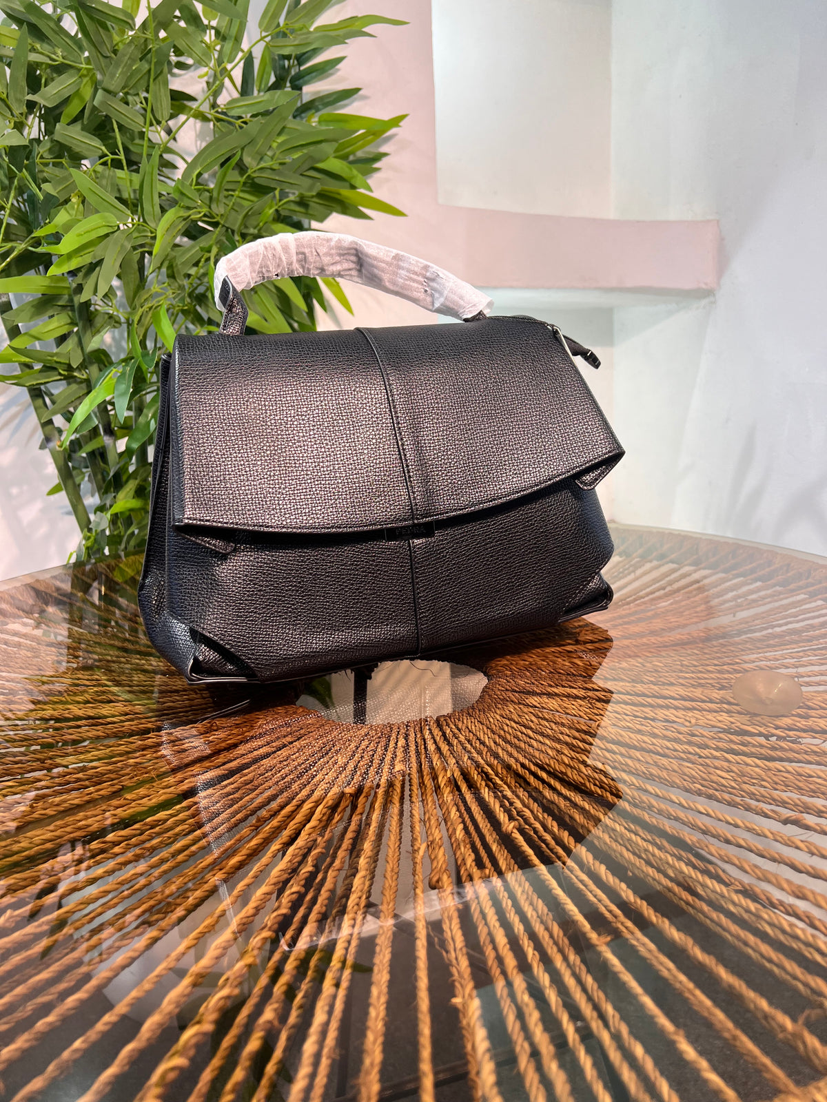 PEDRA CLASSIC TOP-HANDLE BAG