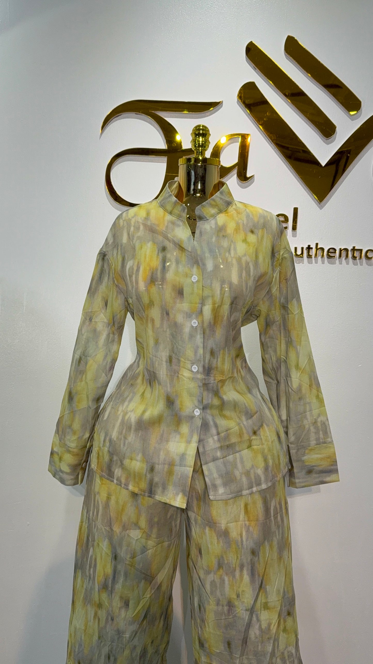 Yellow/Ash 2Piece 6995