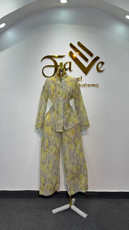 Yellow/Ash 2Piece 6995